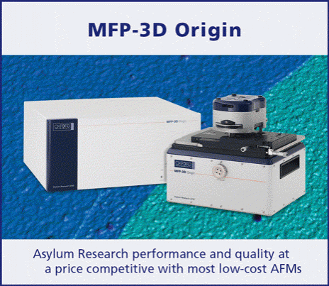 原子力显微镜：AFMS的MFP-3D家族