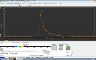 截图索利斯的收集粘胶短纤的频谱。对于一个高信号参考样本(Pt(100)表面的吸附