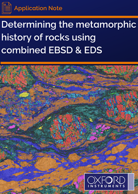 结合EBSD和EDS确定岩石的变质历史