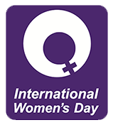 国际妇女节2019紫色标志