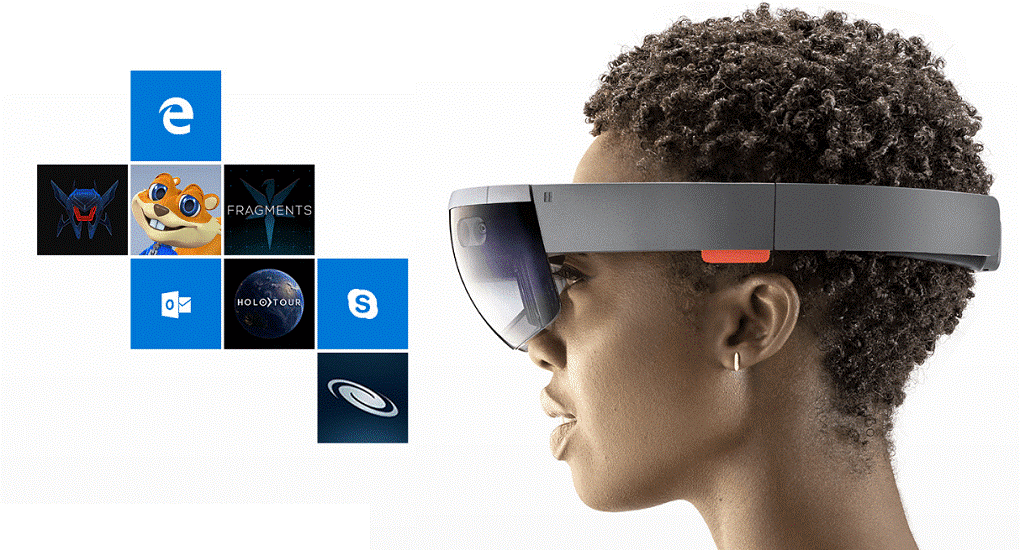 全息透镜Microsoft Windows AR VR耳机